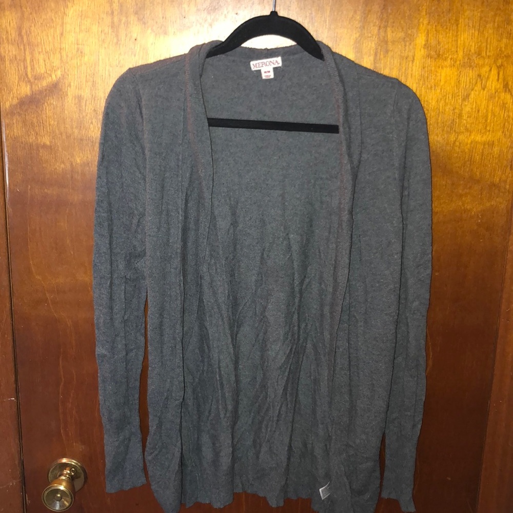 Gray Cardigan